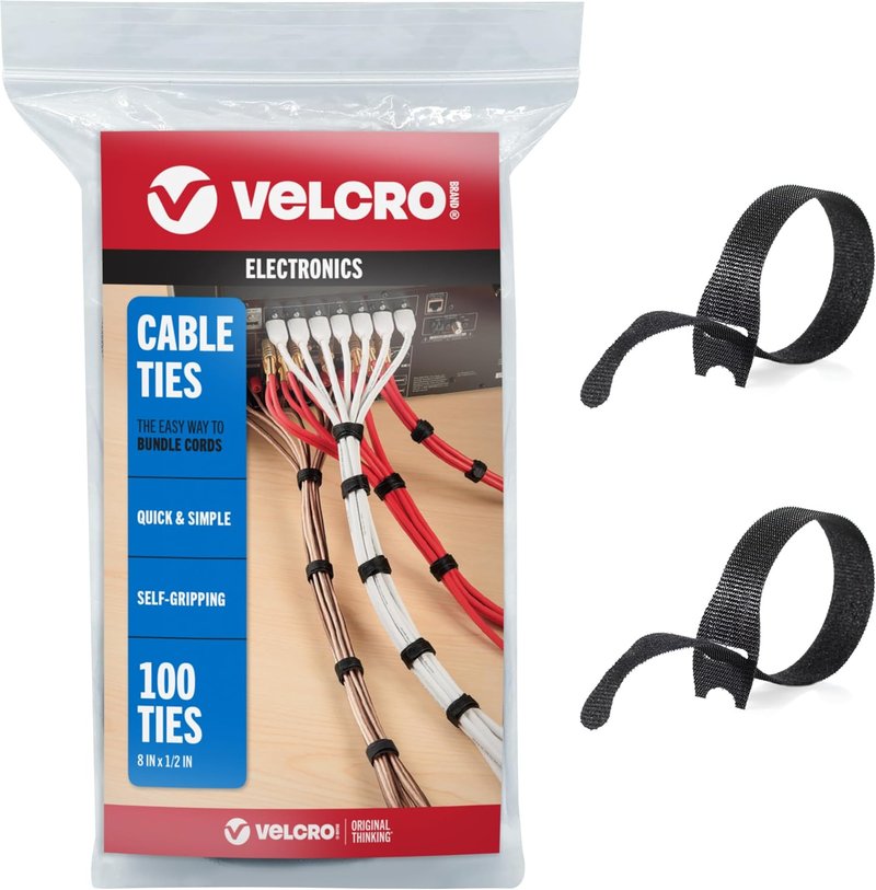 VELCRO Brand ONE-WRAP Cable Ties (100-Pack)